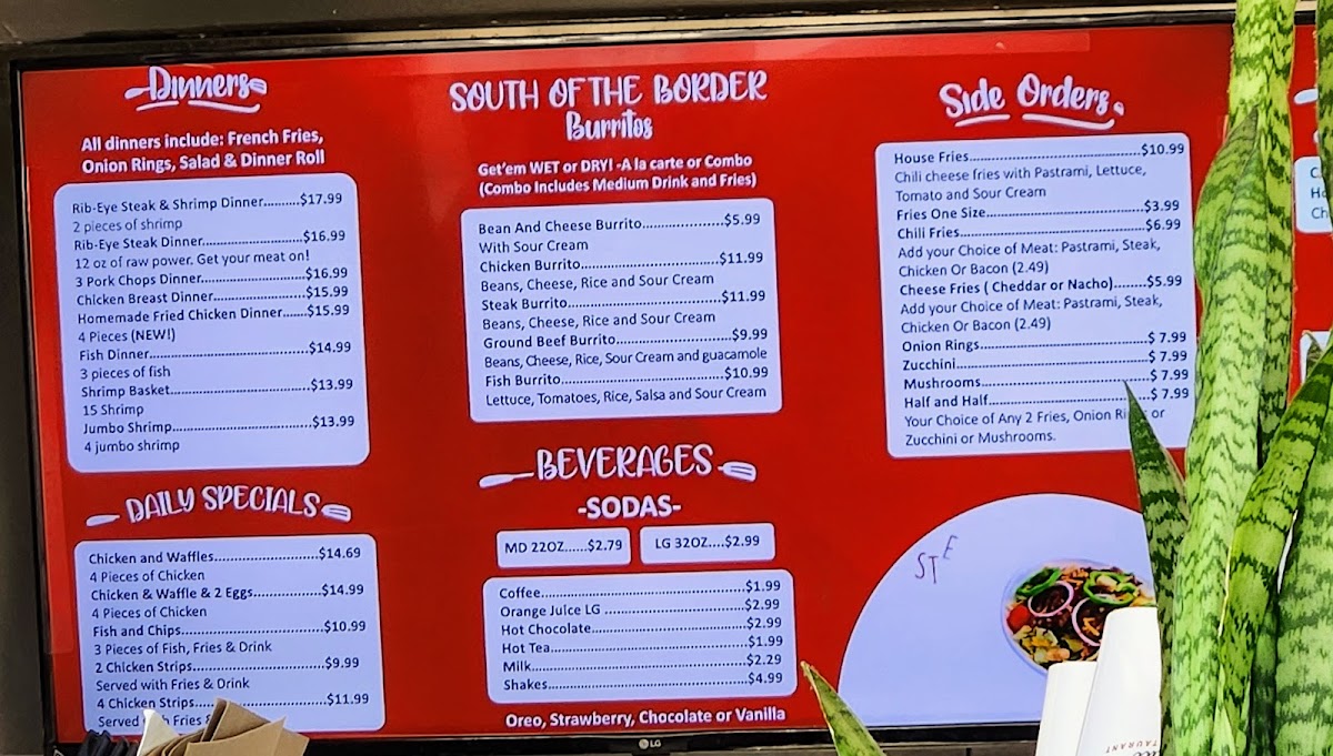 Perry's Place Menu - Image 4